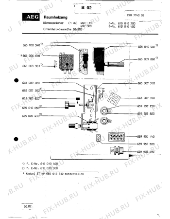 Взрыв-схема посудомоечной машины Aeg WAERMESP WSP 10 - Схема узла Section1